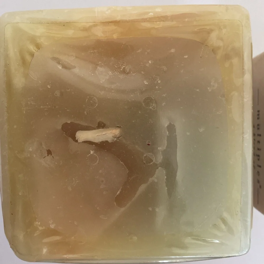 Pier 1 Multiples Square candles set of 2 NWT